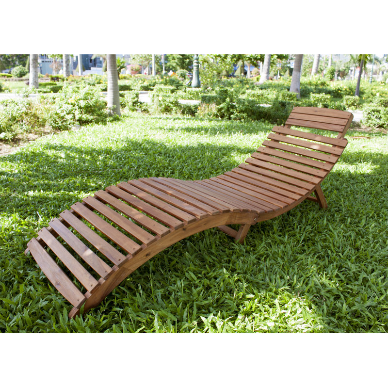 Curved Folding Chaise Lounge & Reviews AllModern